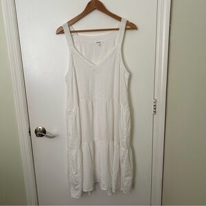 Splendid | Women’s White Sleeveless Summer Dress | Size Small